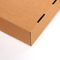Emballage de rangement Kraft vierge, Logo personnalisé, boîtes artisanales en Carton pour cadeaux, 50 pièces