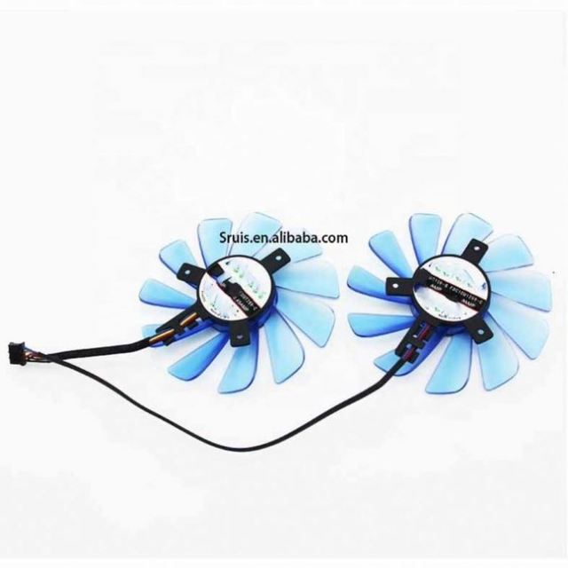 FDC10U12S9-C 85mm 12V 0.45A 4Wire 4Pin VGA Fan Replace Graphics Card Cooling Fan for RX 470 RX474 RX570 Cooler Fans