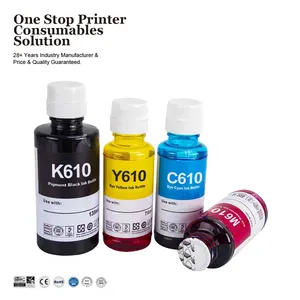 INK-POWER INK-K610 K610 C610 M610 Y610 Premium Color Compatible Bulk Bottle Water Based Refill Ink for Samsung SL-J1560 Printer