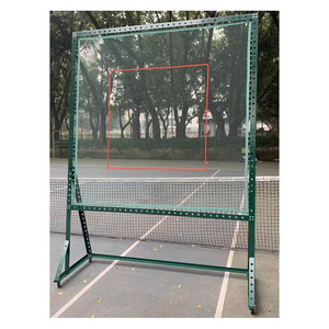Mobile Tennis Wall <b>Net</b> Practice Portable <b>Rebound</b> Training Device Outdoor Tennis Training Aids Green PP Material - Product Image 5