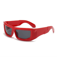 Lunettes de soleil de luxe streetwear pour femmes, style mode, lunettes punk, lunettes Y2K 2026