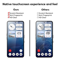 Protecteurs d'écran 9H en verre trempé à couverture complète pour téléphone Nothing 3a/3a Pro Protecteur d'écran à couverture complète