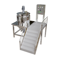 Réservoir de mélange de savon liquide et de détergent automatique motorisé personnalisable LINHONG, machine d'homogénéisation pour lavage des mains, en acier inoxydable SUS304