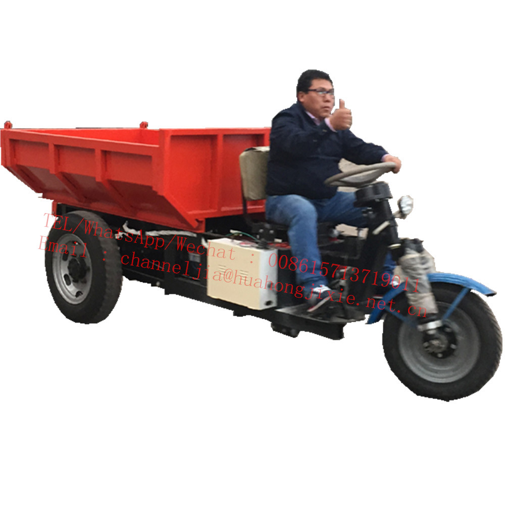 Электрический трехколесный велосипед Huahong для горной промышленности, б/у, 72 в, 1500 Вт, на продажу