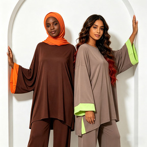 Muslim Swimwear Burkini Women 3 Piece Set <b>Long</b> Sleeve Modest Islamic Swimsuit Full Coverage OEM ODM Custom - Product Image 3
