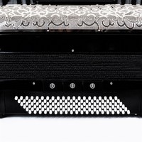 DFTF Promotion Exceptionnelle Accordéon Professionnel 41 Touches 120 Basses 7+3 Registres Clavier Musical