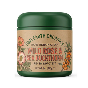Crema de Manos Herbal Pura ODM Marca Blanca con Extracto de Caléndula para Piel Áspera y Agrietada, Ungüento Reparador de Manos - Product Image 5