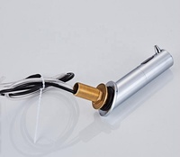 Distributeur de savon mousse automatique infrarouge électronique à capteur de liquide, en laiton, design moderne, pour usage hôtelier (Guangdong)