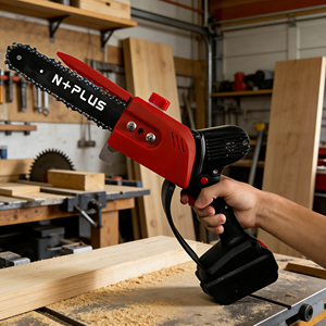 <span class=keywords><strong>Nplus</strong></span> เลื่อยโซ่ไฟฟ้าไร้สายประสิทธิภาพสูงใช้อย่างมืออาชีพทนทาน - Product Image 1