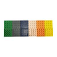Plaques ABS robustes 4x4, blocs de construction multicolores très demandés, briques en plastique pour la création de modèles MOC, grande quantité disponible, n°3031
