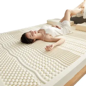 Euro Top Double Full Size Mattress 75D & 85D King/Queen Natural Latex Hypo-allergenic Fabric Natural Latex Mattresses