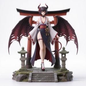Personalizado PVC Anime Action Figure Sexy Demônio Modelo Figura Desktop Decoração Ornamentos - Product Image 3