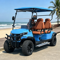 Carrito de Golf Premium para 4 Pasajeros con Color de Carrocería Personalizable, Configuración Personalizable, Diseño de Alta Velocidad con Batería de Litio