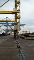 Mini-Bau aufzug im Hafen für Passagiere, Industrie aufzug mit EAC-und CE-Zertifikat, Kompakt aufzug