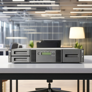 Almacenamiento HPE StoreEver MSL2024, Biblioteca de Cintas sin Unidad con LTO-9 Ultrium 45000 para Datos en la Nube Empresarial - Product Image 1