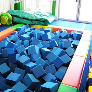 Toptan renkli 100% PU köpük küp eğlenceli canlı dokunmatik oyuncaklar sünger büyük köpük blokları - Product Image 3