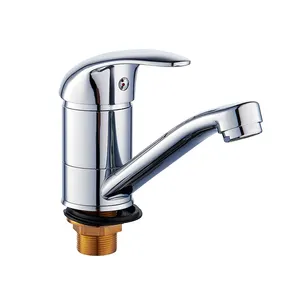 Chrome hot cold water two way single lever flexible copper kitchen tap