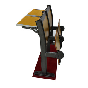 Mingzhong Tiered Classroom <b>Benches</b> <b>Metal</b> Fixed Writing Board School Use - Product Image 2