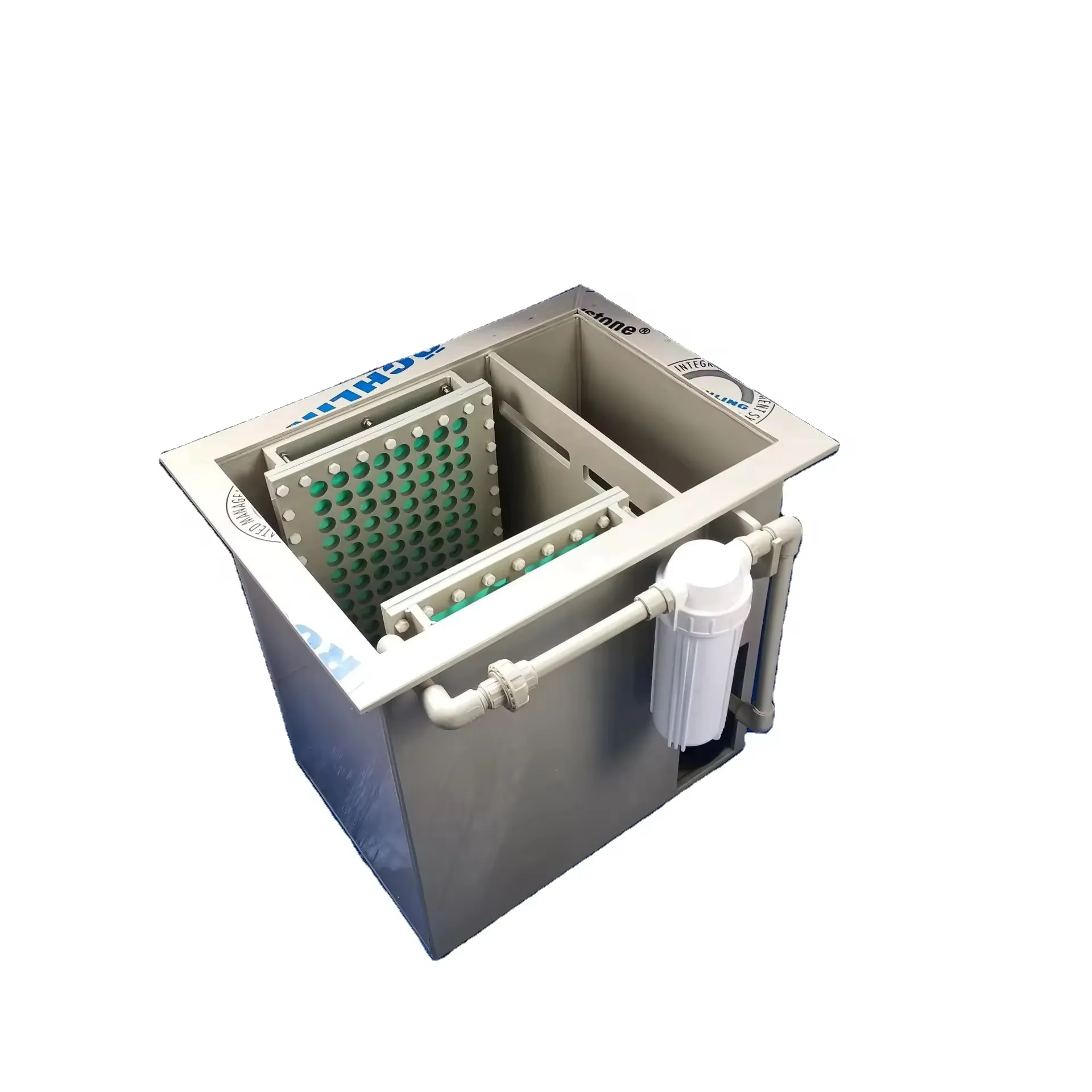 Machine de galvanoplastie personnalisée Réservoir de placage PP Réservoir de placage au chrome Réservoir de placage au cuivre