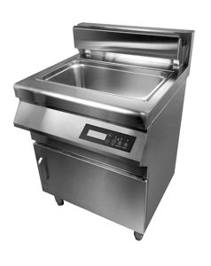 Friteuses Professionnelles à Grande Capacité 35 L avec Commande Tactile, Robuste, Filtre et Robinet de Vidange d'Huile pour Hôtels et Restaurants - Product Image 3