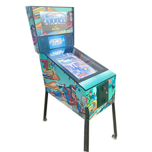 Xu-Hoạt động 66 trò chơi <span class=keywords><strong>pinball</strong></span> ảo <span class=keywords><strong>Bally</strong></span> Bảng Giải trí gia đình mini Kim Loại tương lai Câu lạc bộ thị giác 66 ảo 2 màn hình - Product Image 2