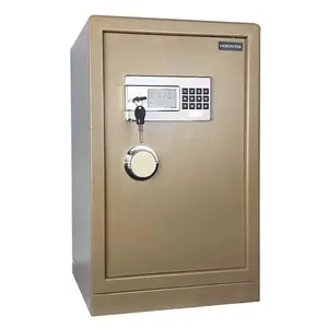 Ignifuge électronique haute sécurité de banque de bureau à la maison 5 leviers 3 côté coffre avec petite porte à l'intérieur