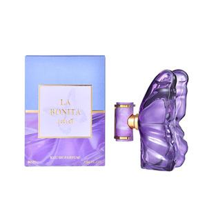 Coffret cadeau de parfum Lovali pour femmes, parfum en forme de papillon, senteur exotique de pitaya, cerise, pivoine, frangipanier rouge, 90 ml, eau de parfum - Product Image 4