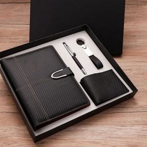 Ensemble cadeau d'affaires haut de gamme pour entreprise avec porte-clés, clé USB et portefeuille, cadeau de conférence, souvenir, articles cadeaux - Product Image 2