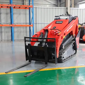 China Famous High Quality Mini Skid Steer Wheel Loader For Sale