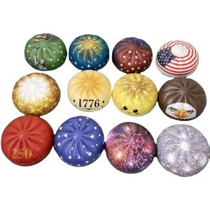 Nouveauté USA Liberty Jouet Squishy en PU en forme de Baozi, Jouet Anti-Stress à Presser, Jouet Sensoriel pour Enfants Autistes - Product Image 1