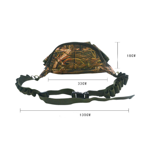Sac banane Oxford camouflage 20 compartiments pour activités de plein air, pochette de ceinture réglable, organisateur de rangement d'outils, équipement de camping - Product Image 2