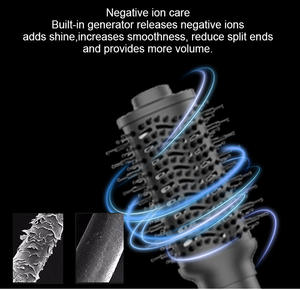 Styler ionique pour cheveux <span class=keywords><strong>SMET</strong></span> 7 en 1 avec moteur sans balais (110 000 tr/min), sèche-cheveux 3 vitesses 900 W, lisseur, boucleur, usage domestique - Product Image 6