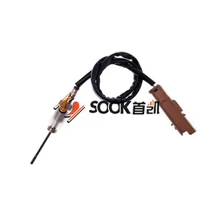 Датчик температуры выхлопных газов SOOK, OEM № 9665090280, модель SKT-465, для двигателя внутреннего сгорания Citroen C3, новый - Product Image 1