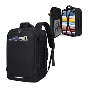 40L Flight Approved Carry on Backpack Waterproof Luggage Daypack College School Weekender Overnight Backpack Travel Backpack