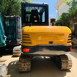 Excavatrice sur chenilles de marque chinoise XE60DA de 6 tonnes, boîte de vitesses et pompe d'occasion, moteur Cummins, faible nombre d'heures, modèle 2021, équipement de terrassement - Product Image 3