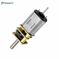 Moteur à engrenages PrimoPal 12 mm, 60 tr/min, 5 V, pour robot aspirateur, mini moteur DC à engrenages à faible vitesse avec boîte de vitesses pour maison intelligente