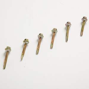 Attaches polyvalentes de haute qualité de l'usine du fabricant professionnel vis <span class=keywords><strong>Tesk</strong></span> à fente hexagonale en acier inoxydable personnalisées - Product Image 4