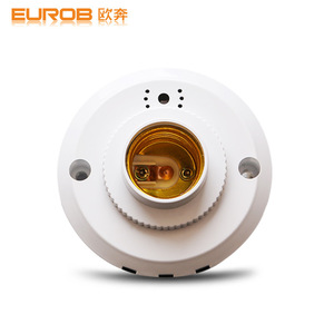 Eurob E27 Screw Base Led <b>Sensor</b> <b>Light</b> Switch Sound And <b>Light</b> Control Delay Function <b>For</b> Corridor Energy Saving - Product Image 2