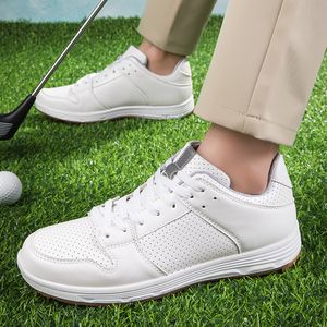 Özel kaymaz deri erkek spor ayakkabı su geçirmez retro <span class=keywords><strong>golf</strong></span> ayakkabısı bayanlar <span class=keywords><strong>Golf</strong></span> ayakkabıları adam - Product Image 6
