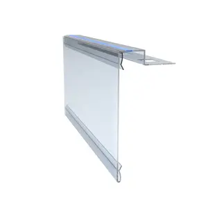 Siêu Thị Treo Dây Kệ Nhựa Giá Phẳng Viền Strip Label Chủ - Product Image 1