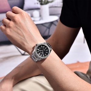 PAGANI Design 2025 Men's Luxury Automatic <b>Mechanical</b> GMT <b>Watch</b> with Sapphire Glass Stainless Steel Band New Desert Texture - Product Image 4