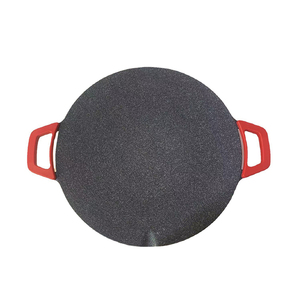 2 adet yapışmaz elektrikli Pizza barbekü izgara taş fırın Set renk kutusu karton açık otel kullanımı için hiçbir duman alüminyum alüminyum CN;ZHE - Product Image 1