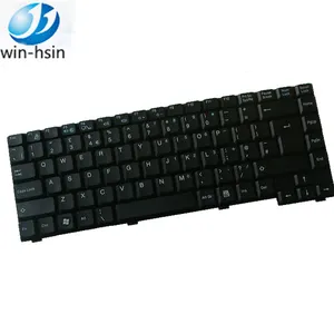 Nouveau clavier d'ordinateur portable britannique noir pour clavier d'ordinateur portable série fujitsu siemens amilo pa1510