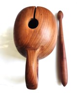 Wooden Fish Tension-relieving Maple Traditional Musical Instrument Stringed Instrument Percussion