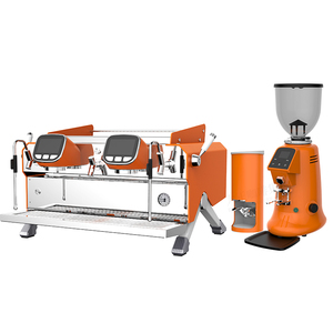 Miglior Prezzo, MOQ 1 Pezzo, Macchina da Caffè Espresso Professionale di Lusso KT3-2 Multi-Boiler, Doppio Gruppo, Acciaio Inossidabile, 240 Tazze/Ora, per Hotel - Product Image 1