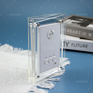 Cadre photo en acrylique transparent coloré pour album électronique <span class=keywords><strong>NFT</strong></span> avec rétention de mémoire numérique et fonction de lecture vidéo - Product Image 4