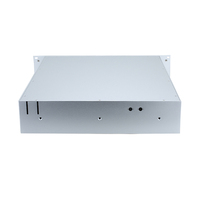Boîtier compact 2U pour montage en rack, châssis pour PC industriel, profil en aluminium, boîtier électronique, profondeur personnalisable, OEM sur mesure
