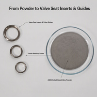 Poudre métallique à base de cobalt A60Q pour la métallurgie des poudres, inserts de siège de soupape, guides de soupape, composants frittés