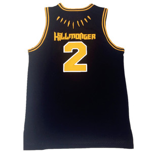 Maglia <span class=keywords><strong>da</strong></span> basket classica personalizzata <span class=keywords><strong>da</strong></span> uomo Killmonger, abbigliamento sportivo traspirante con 'Panther' # 2 Design Cinematografici di Wakanda Cuciti a Mano - Product Image 2
