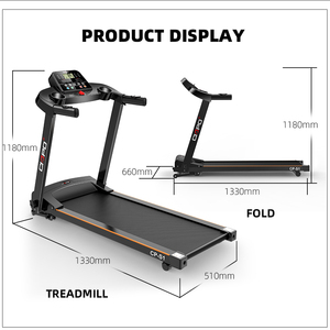 Ciapo-cinta de correr eléctrica para el hogar, equipo de gimnasio plegable para Fitness, máquina de correr motorizada con pantalla, <span class=keywords><strong>barata</strong></span> - Product Image 3